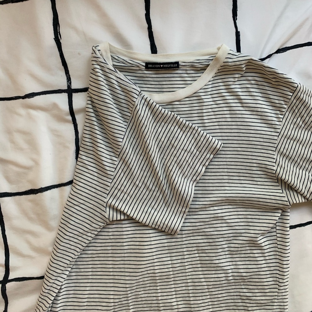 Striped Brandy Melville T Shirt